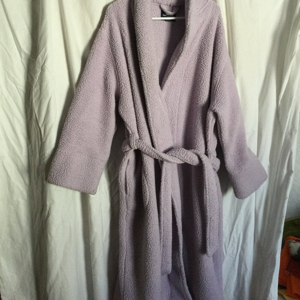 Lands' End Sherpa robe